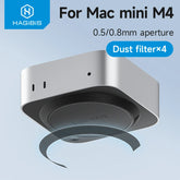 Hagibis Dust Mesh Filter for Mac mini M4/M4 Pro 2024 Dustproof Cover Net 4PCS Cooler Fan Dust Filter Computer Mesh PVC Cover